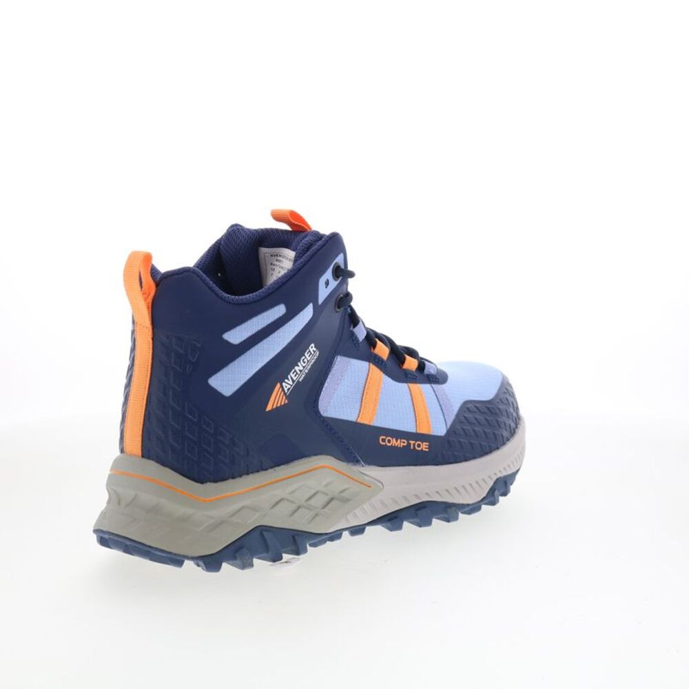 Avenger Womens Aero Trail Mid Compopsite Toe EH Waterproof Blue Boots (NWT) - Picture 7 of 7